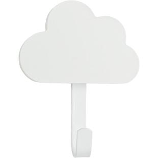 HMHOME家居用品木制装饰金属挂钩单个厨房浴室免打孔0509510