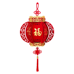 灯笼2026新款门口室内挂饰红壁挂贺年新年装饰品马年过年挂件春节