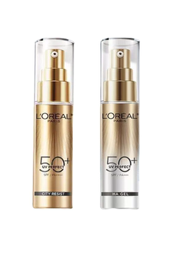 欧莱雅小金管防晒霜SPF50+/PA+++