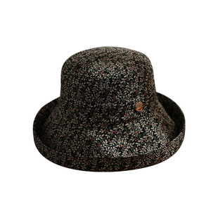 mrduck春夏新款进口草莺遮太阳渔夫帽女大帽檐防紫外线防晒帽子女