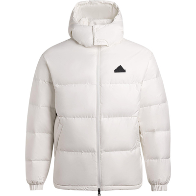 Adidas/阿迪达斯正品冬季男女运动连帽保暖宽松休闲羽绒服KH3421