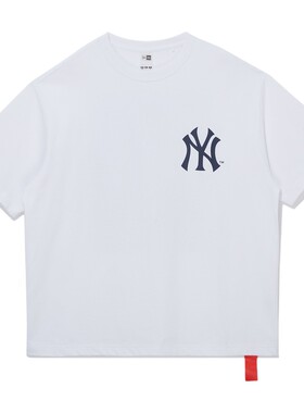 NEW ERA纽亦华2026春季新款MLB短袖T恤NY地标印花男女舒适运动