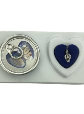 贝壳开蚌珍珠活蚌自己开盲盒易拉罐河蚌diy吊坠项链礼盒淡水情侣