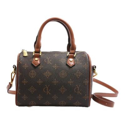 波士顿手提包女式复古轻奢枕头包