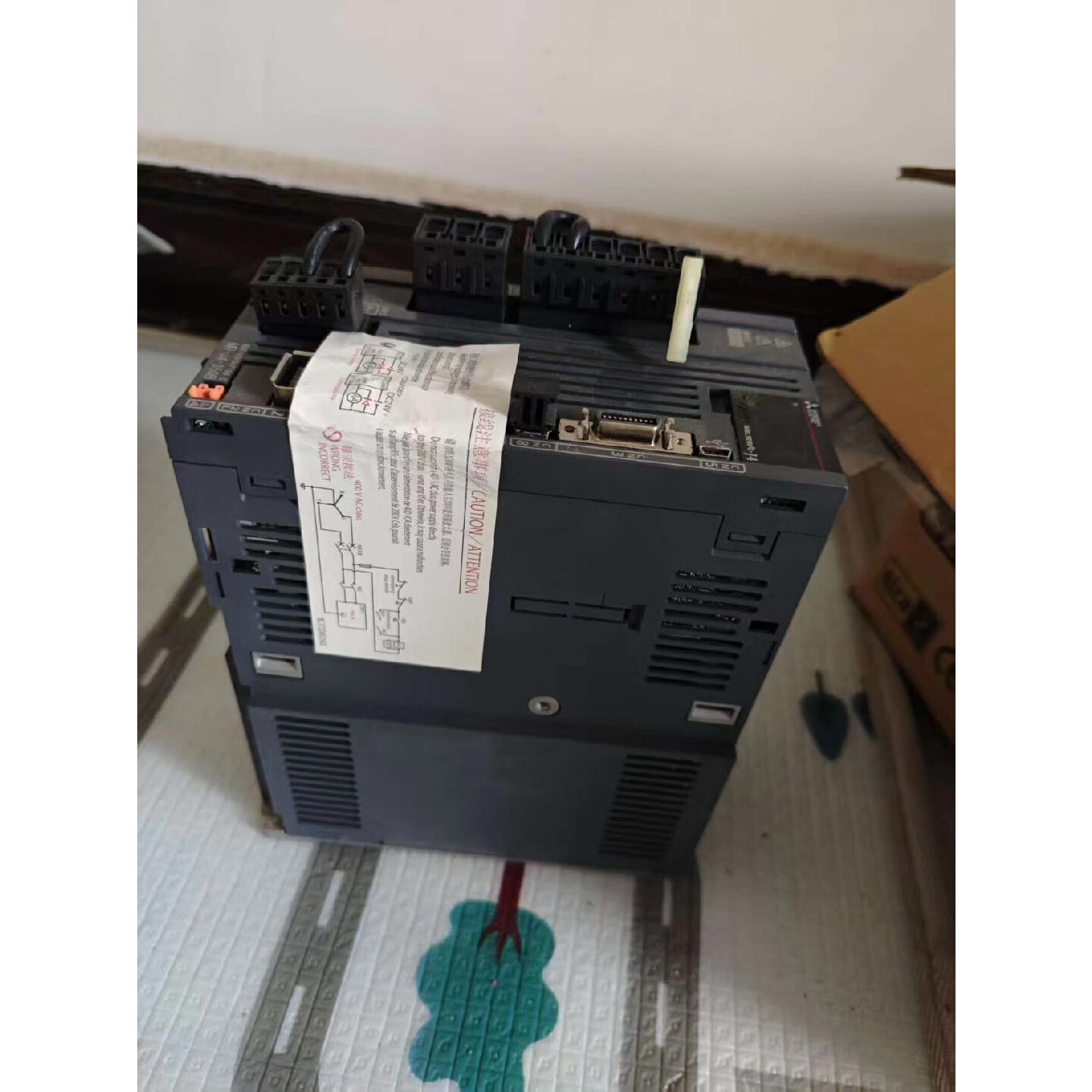 议价可维修三菱伺服驱动器MRJ4350B装机后换下电都没通过