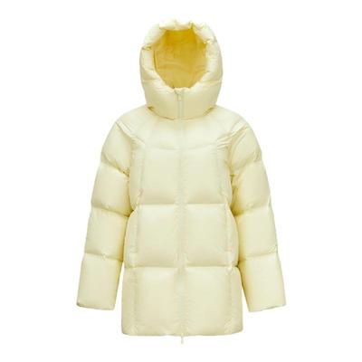 森马羽绒服女三防中长款外套冬季