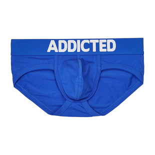 3条装ADDICTED男士三角内裤U凸舒适立体囊袋性感高弹柔透气 AD420