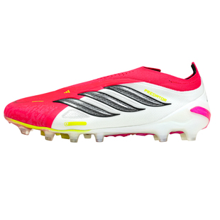 扎吉体育ADIDAS猎鹰ELITE AG无鞋带高端人工草比赛男足球鞋JR7838