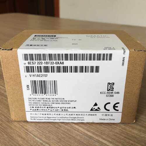 议价6ES7222-1BF22-OXA8西门子S7-200CN EM222模块6ES7222-1BF22-