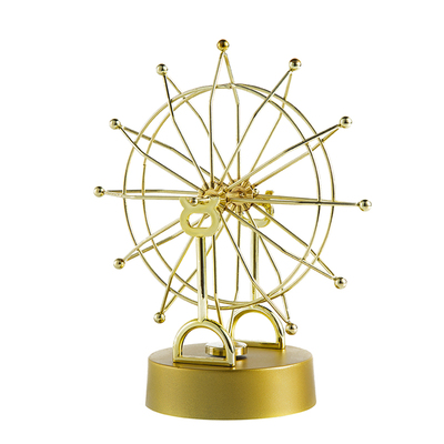 简约金属摩天轮电磁永动仪摆件
