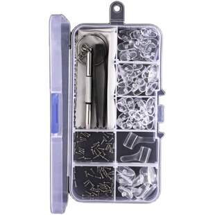 眼镜鼻托硅胶垫无痕防滑防压痕套眼睛配件超软支架气囊鼻梁拖鼻垫