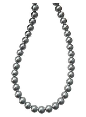 正圆施家珍珠项链真多麻ins风女