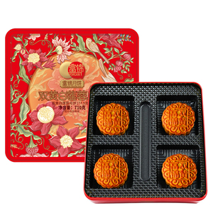 广东富锦老广式双黄白莲蓉710克