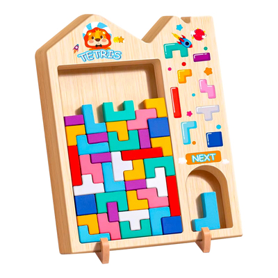 俄罗斯方块积木拼图3到6岁拼装