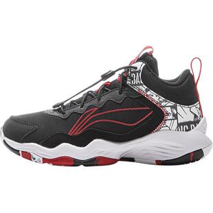 李宁儿童专业篮球鞋轻便软底春秋款男童鞋中大童青少年训练运动鞋