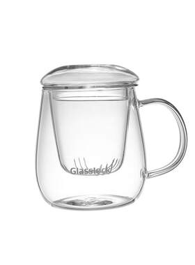 Glasslock高硼硅耐热玻璃花茶杯