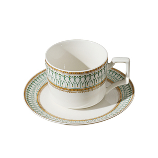 轻奢高级感陶瓷咖啡杯碟套装女士专用高颜值英式下午茶精致杯子