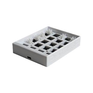 菜籽猫客制化全键自定义改键17键数字机械键盘有线单模套件平底