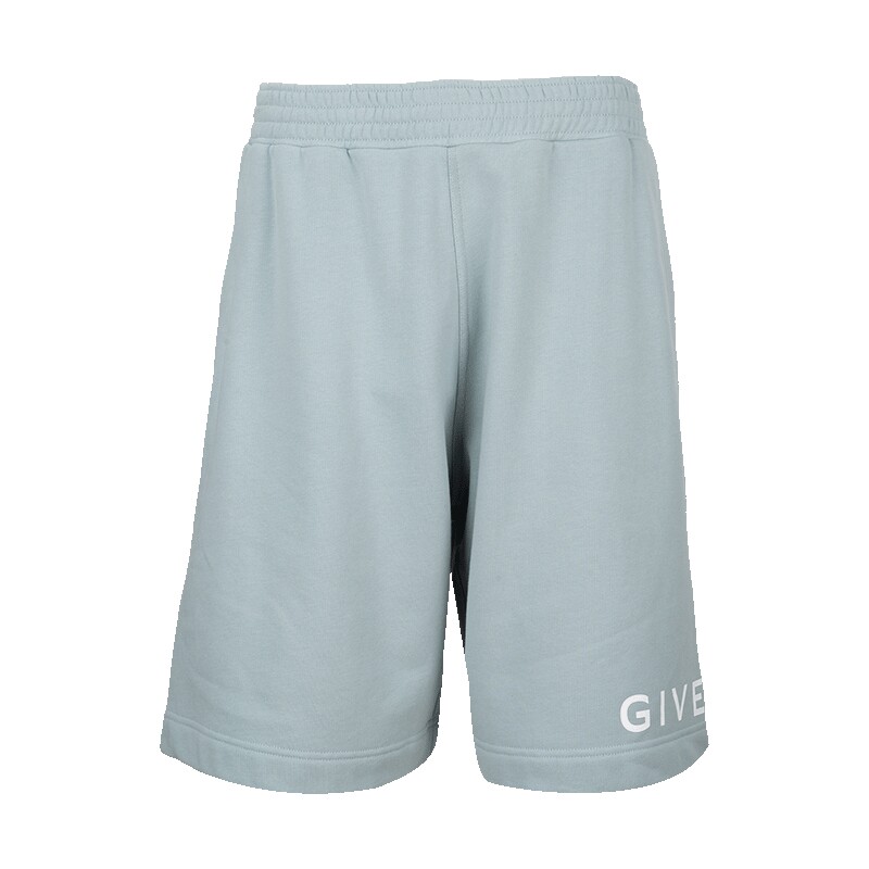 Givenchy全棉松紧休闲短裤男士