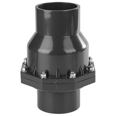 UPVC翻板式止回阀横竖皆可安装