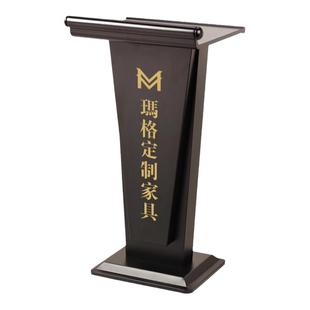 高端酒店门口接待台代客泊车餐厅迎宾台会议室演讲台不锈钢咨客台