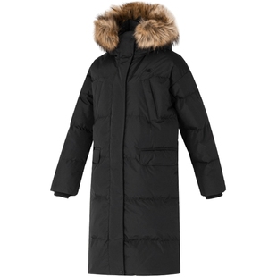 NEW BALANCE羽绒服女中长款25冬季NB加厚保暖外套运动服NPD42272