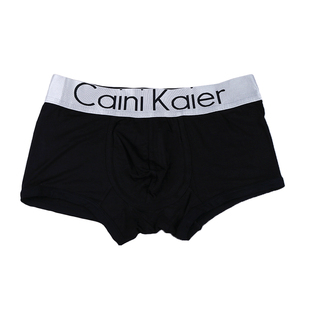 男士内裤男平角裤莫代尔白色三角裤宽边青年νckν四角短裤头