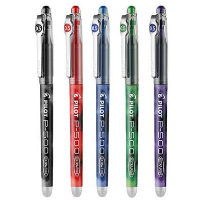 正品PILOT百乐p500中性笔大容量