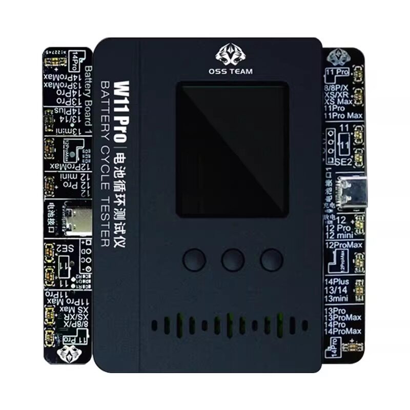 OSSW11Pro+单双路电池循环机测试仪苹果电芯电池快充放电效率修复