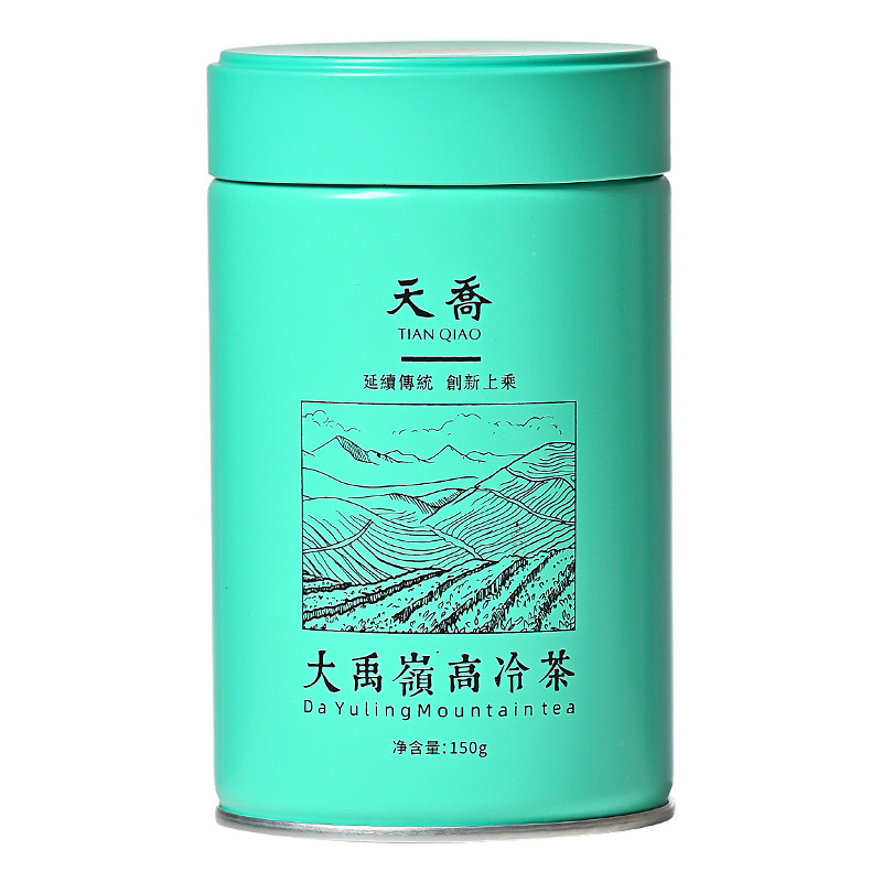 天乔大禹岭茶进口高冷茶台湾高山茶可冷泡乌龙茶花果清香型礼盒装