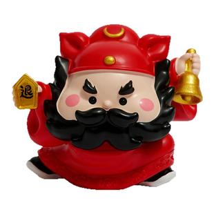 Kevin家“钟馗在此 好运莲莲”职场防小人办公室桌面摆件生日礼物