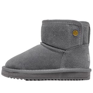 回力童鞋儿童雪地靴2025冬季新款女童棉靴加绒保暖雪地鞋男童棉鞋