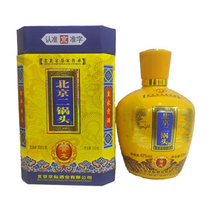 牛栏山经典二锅头 52度黄龙北京二锅头 500mlx6单瓶清香型白酒