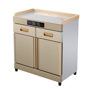 商用消毒柜抽屉带消毒烘干一体岩板台面酒店餐厅包厢饭店家用碗柜