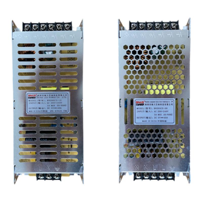 电源模块LED显示屏电源薄单色全彩直流40A200W开关电源变压器