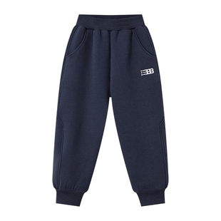 多多家男童加绒运动裤儿童卫裤2025秋冬新款冬装男孩保暖休闲裤子