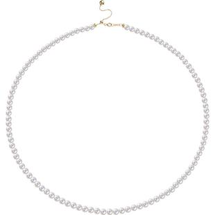 GiO珠宝淡水珍珠项链女小米珠18K金baby珠锁骨链颈链爆款