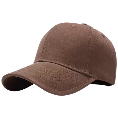 帽子男鸭舌帽棒球帽大头围显脸小