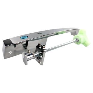 冷库门锁1210不锈钢平门把手锌合金回归门安全锁工业烤箱拉手锁