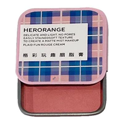 我妈：老奸巨猾的显嫩玩意儿。。铁盒多用膏腮红眼影卧蚕小巧便携