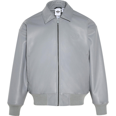 Adidas/阿迪达斯正品三叶草男士翻领休闲加绒运动夹克外套IA7526