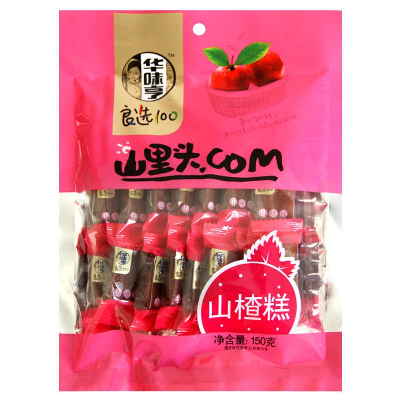 华味亨山楂糕150g干片儿童