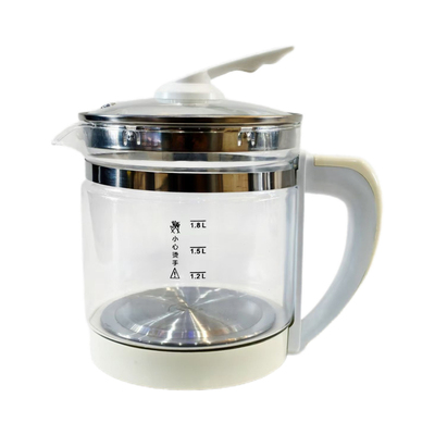 养生壶单壶配件小三环专用玻璃壶身大容量加厚对上尺寸拍