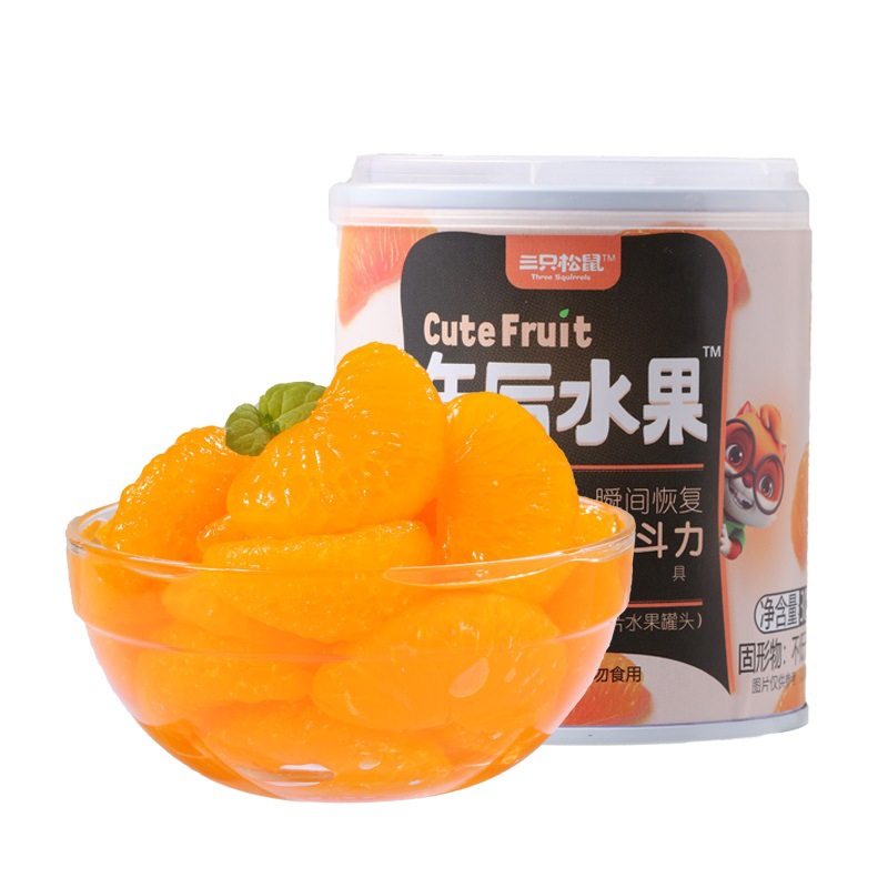三只松鼠水果罐头300g*6罐菠萝