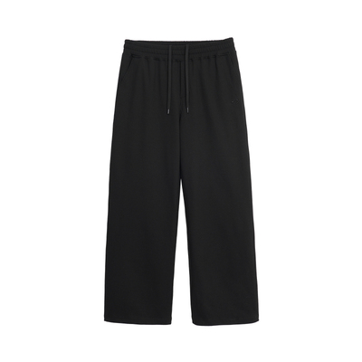 夏季男华夫格宽松直筒休闲长裤