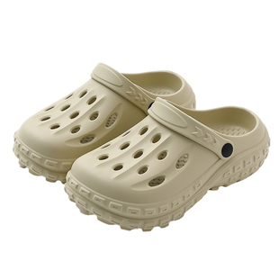 医用手术室拖鞋男款夏季外穿2026新款厚底洞洞鞋沙滩防滑凉拖鞋男