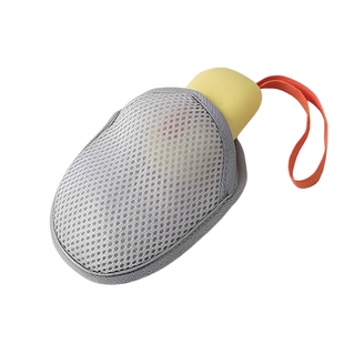 多功能肥皂袋起泡网香皂打泡网搓澡洗澡洗脸网兜袋双面发泡网纱袋