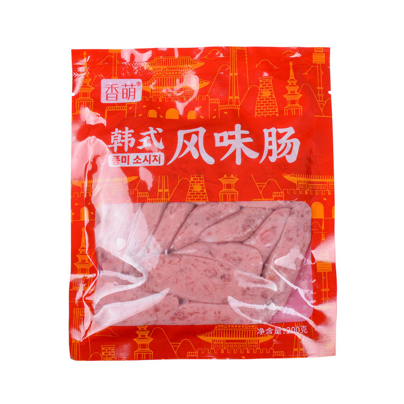 香萌韩式风干肠鲜肉制作