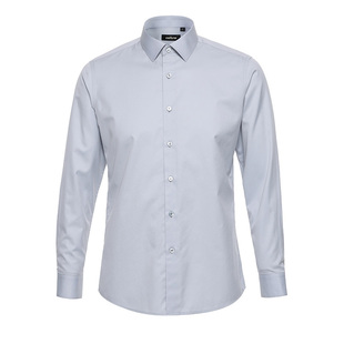 【升级款100支】callisto男长袖衬衫棉质亲肤商务衬衣免烫易打理