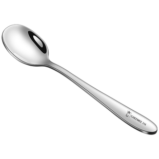 316不锈钢迷你勺子小汤匙调羹燕窝短柄勺加厚搅拌咖啡勺宝宝喂饭